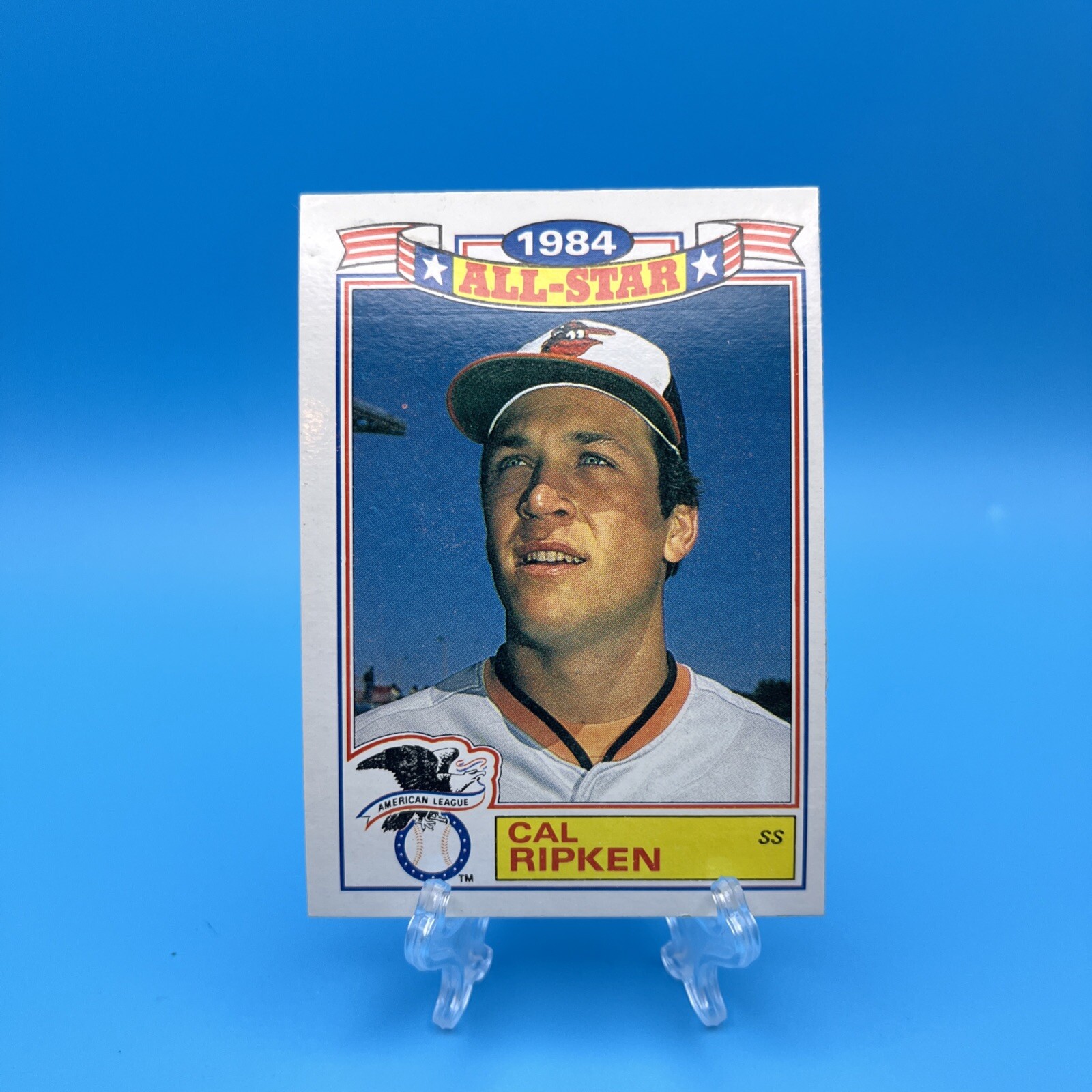 Cal Ripken, Jr 1985 Topps Commemorative Set 1984 All-Star Game #16 of 22 – HOF
