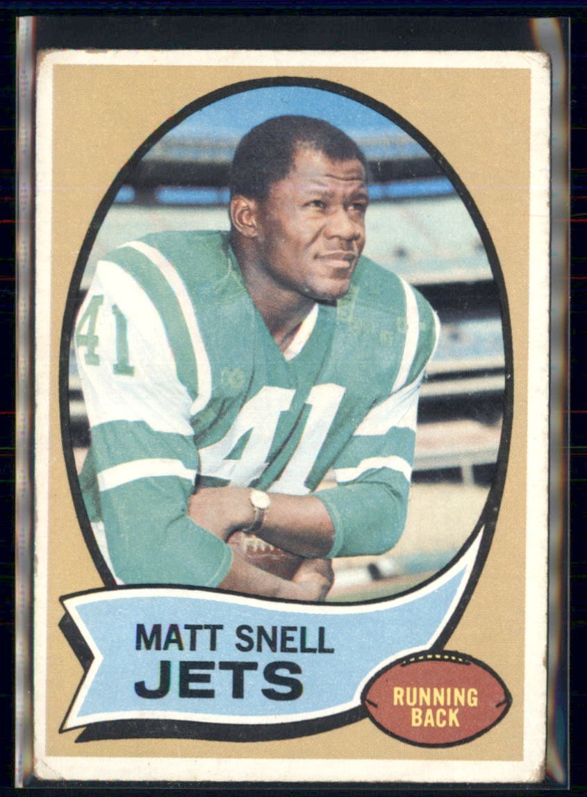 1970 Topps – Matt Snell #35