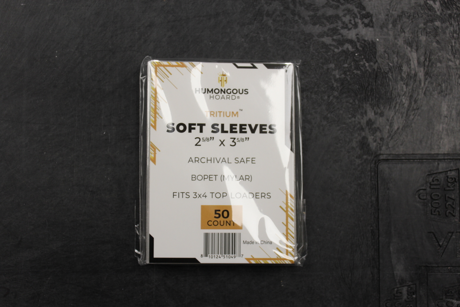 (500) Humongous Hoard Tritium Mylar Soft Sleeves Pack – 10 Packs of 50