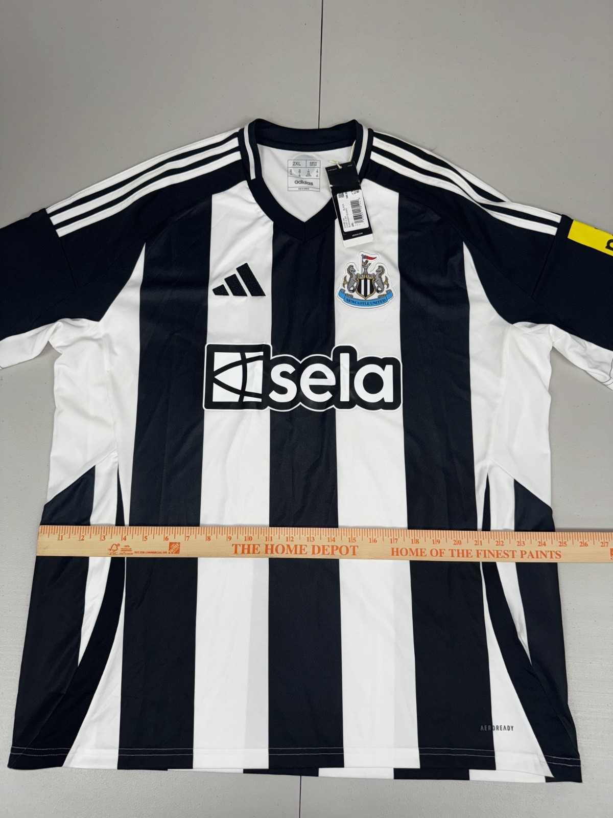 2024-25 Adidas Men’s Newcastle United Home Soccer Jersey Pick Size NWT $100