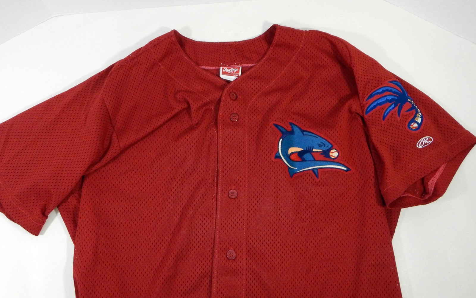 Clearwater Threshers #6 Game Used Red Jersey XL DP13283
