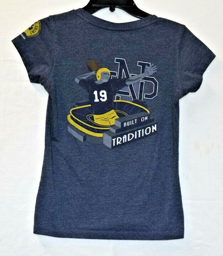 The Shirt 30 years Notre Dame football logo t shirt women’s small