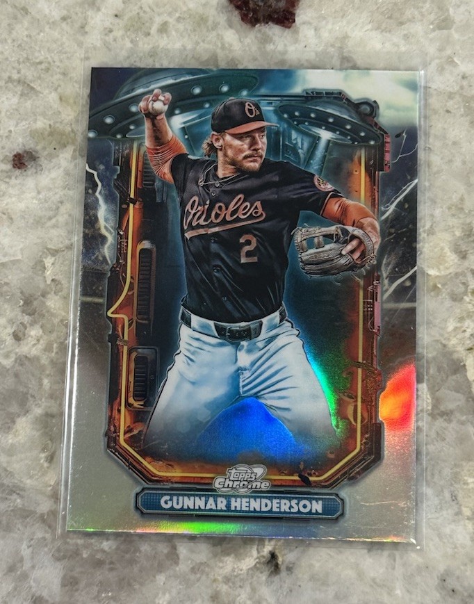 2025 Topps Cosmic Chrome – Extraterrestrial Talent Gunnar Henderson #ET-6 (1)