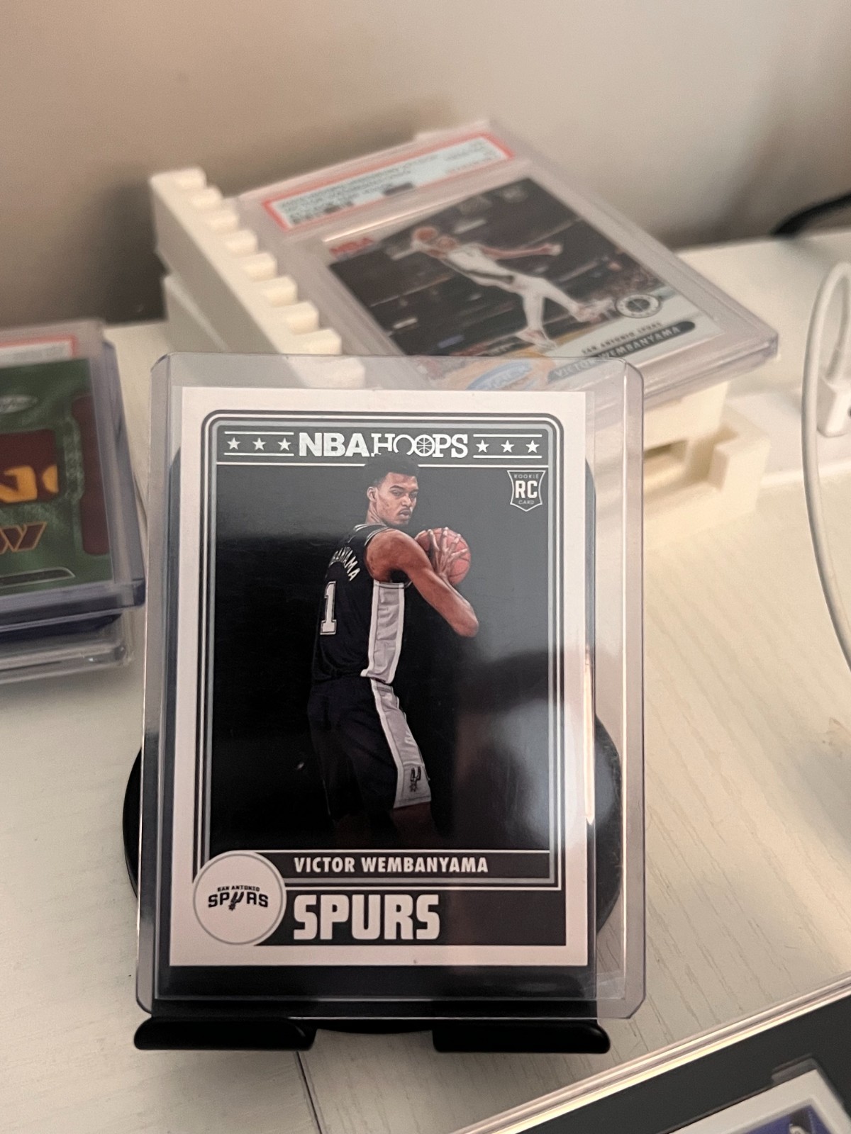 Victor Wembanyama 2023-24 NBA Hoops # 277 Rookie Card RC Spurs