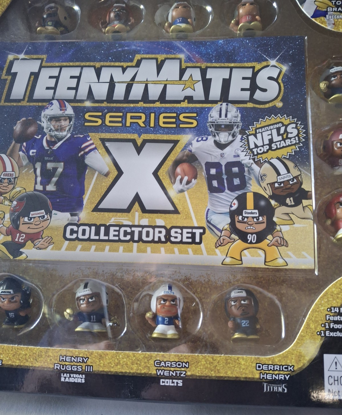 Party Animal Teenymates 2021 NFL Series X Minifigure (Set of 14) Complete