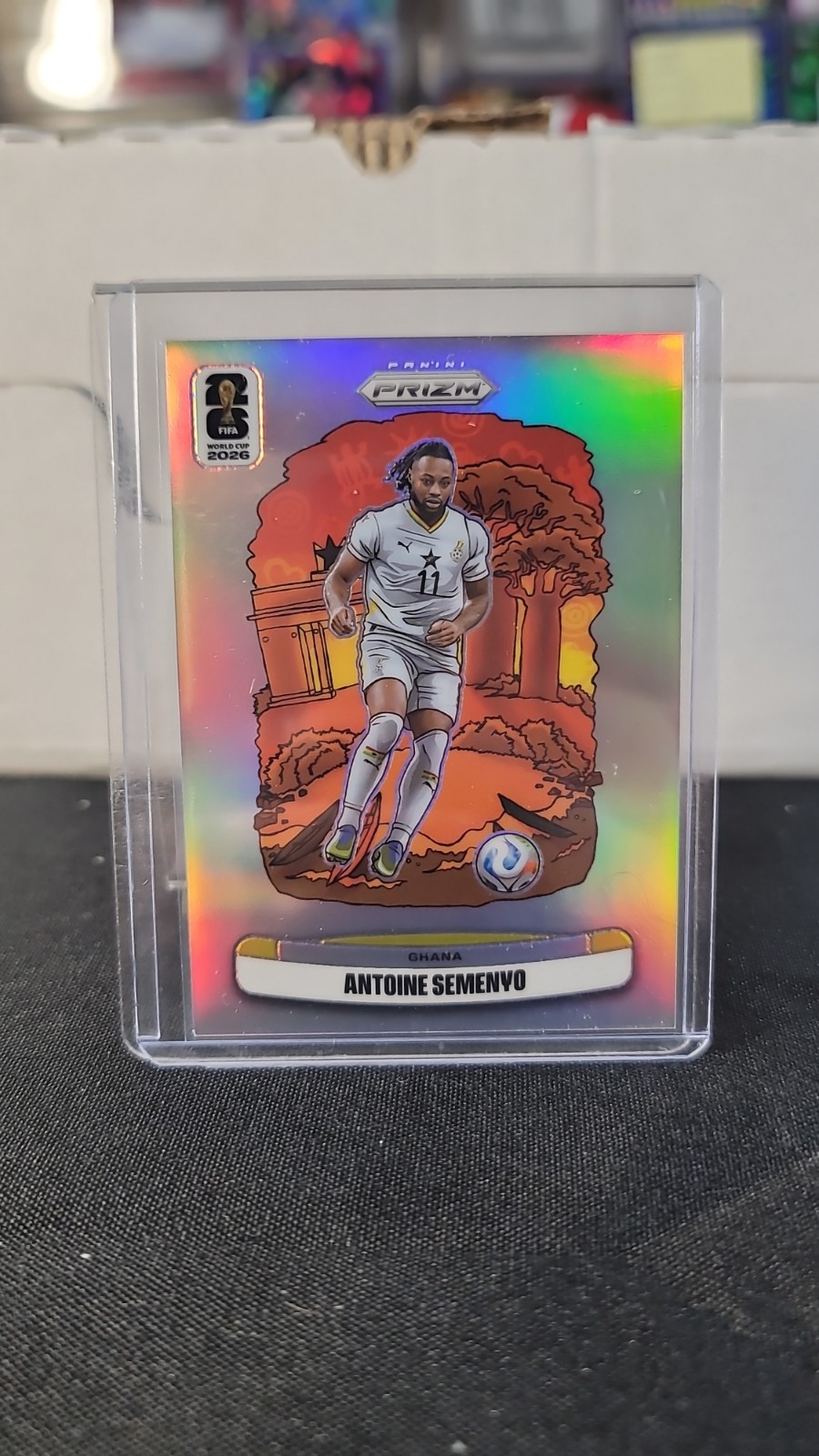 ’26 Panini prizm World Cup Antoine Semenyo National LANDMARK Ultra-Rare Case Hit