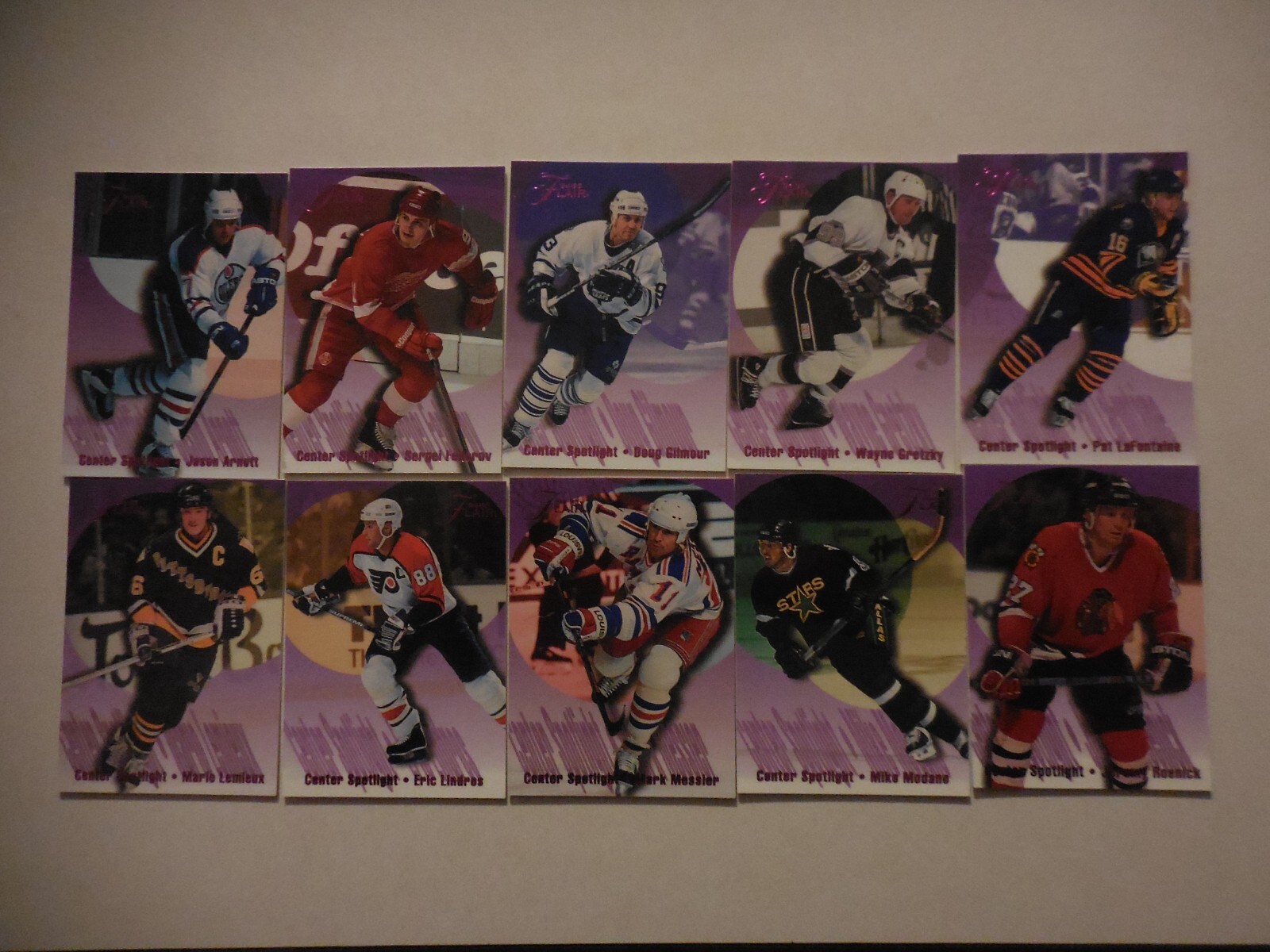 1994/1995 Flair Hockey base& Insert’s U PICK