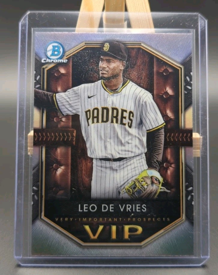 2025 Bowman #VIP-14 Leo De Vries Very Important Prospects Padres #PSD