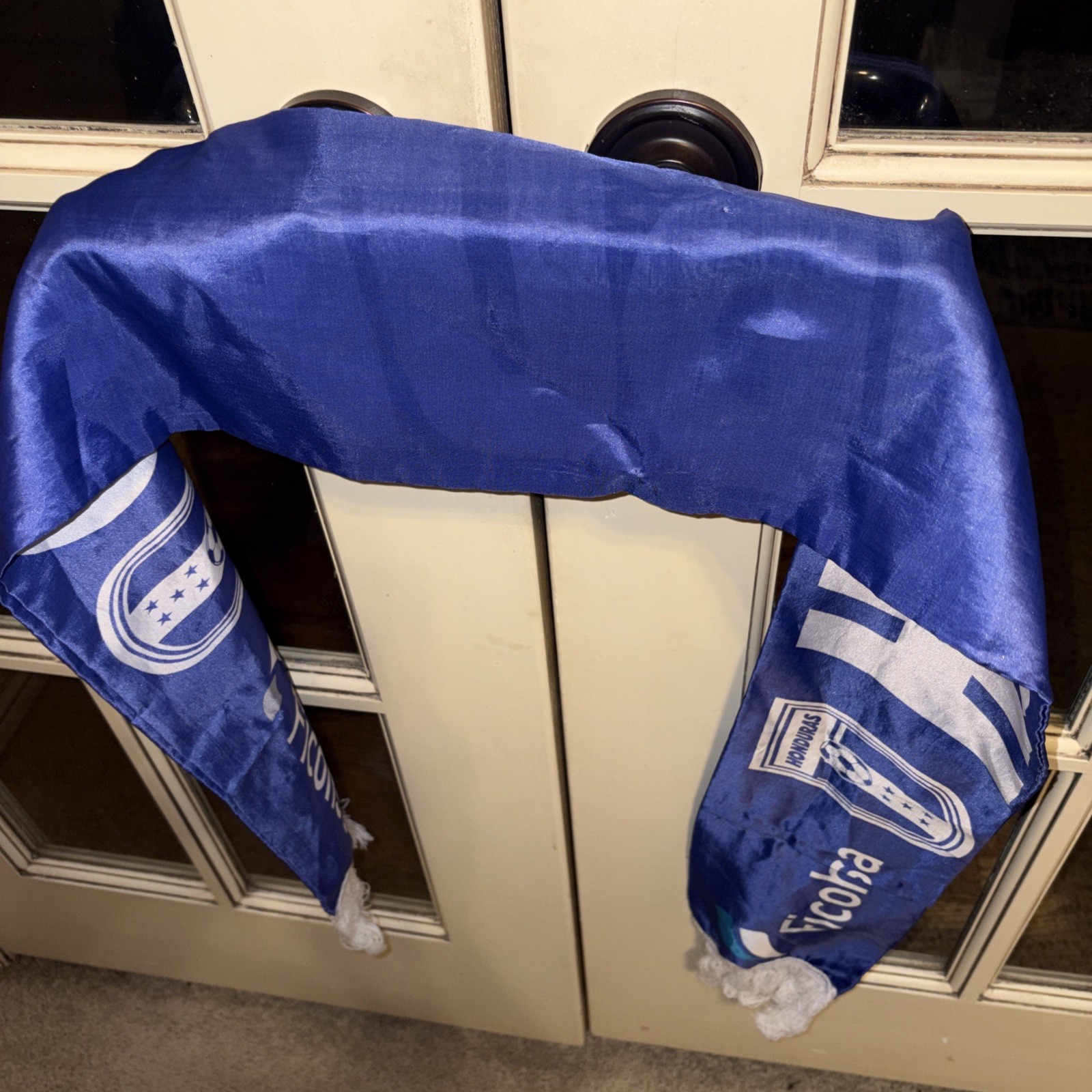 Honduras Soccer Scarf Ficohsa 5 Feet/ 6 Inches