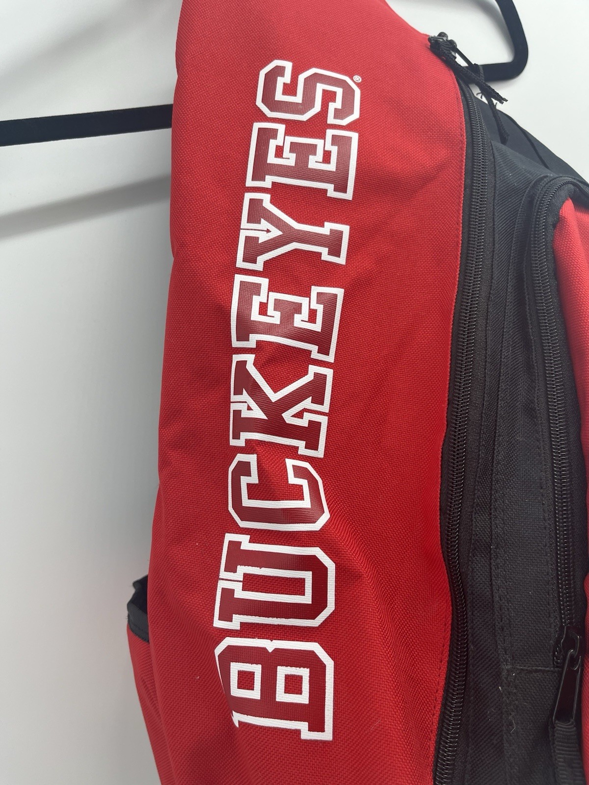 Ohio State Buckeyes Backpack One Strap Triangular Shape Divided Inside Pockets