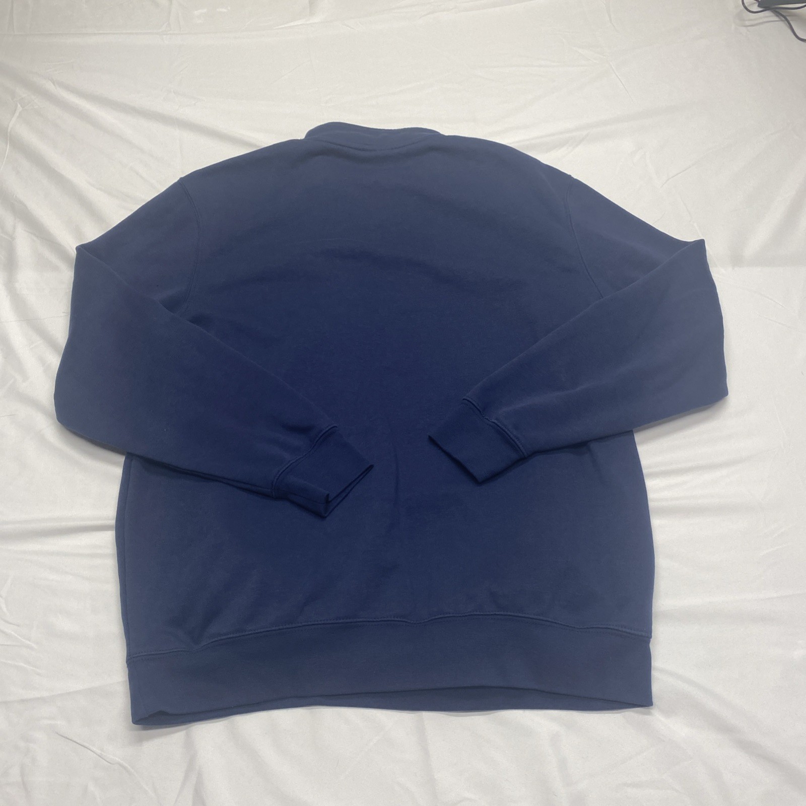 Colosseum Fresno State Bulldogs Tortugas Logo Quarter-Zip Jacket Navy Men’s XL