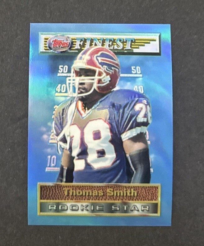 1994 Topps Finest THOMAS SMITH Refractor Rookie RC #201