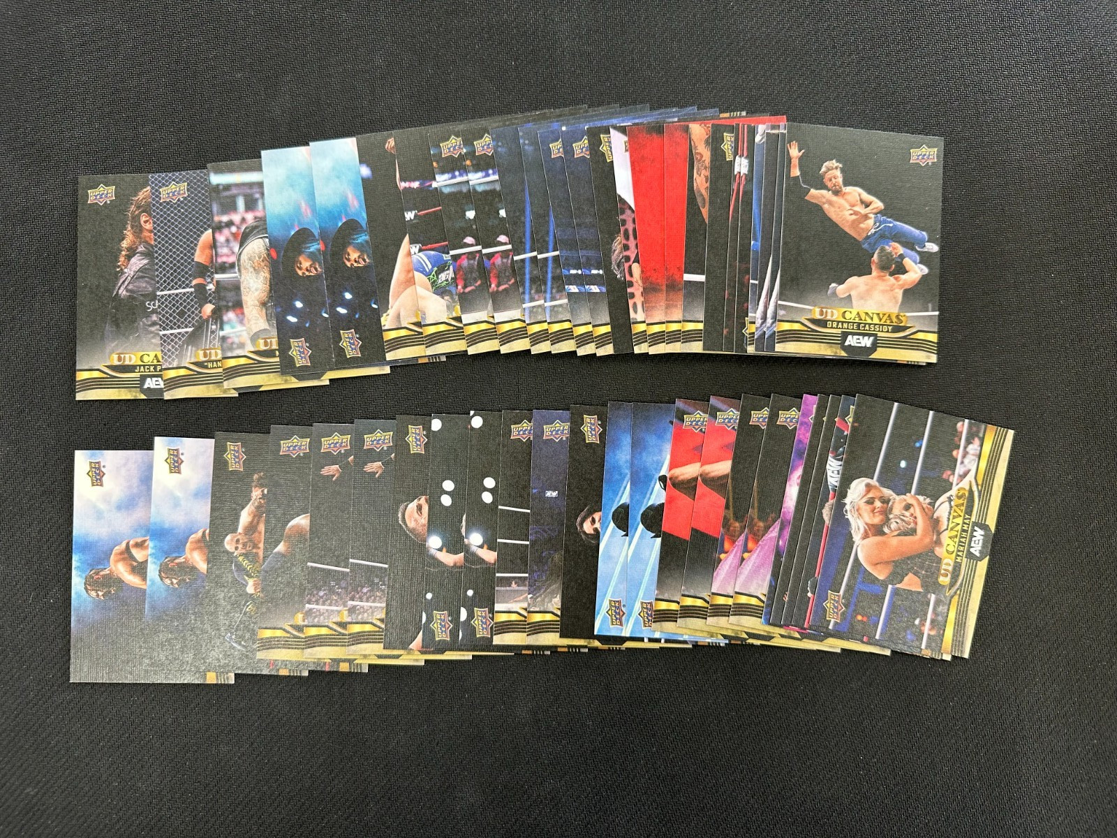 2025 Upper Deck AEW All Elite UD Canvas Insert #C1-C40 Build Set Pick Your Card