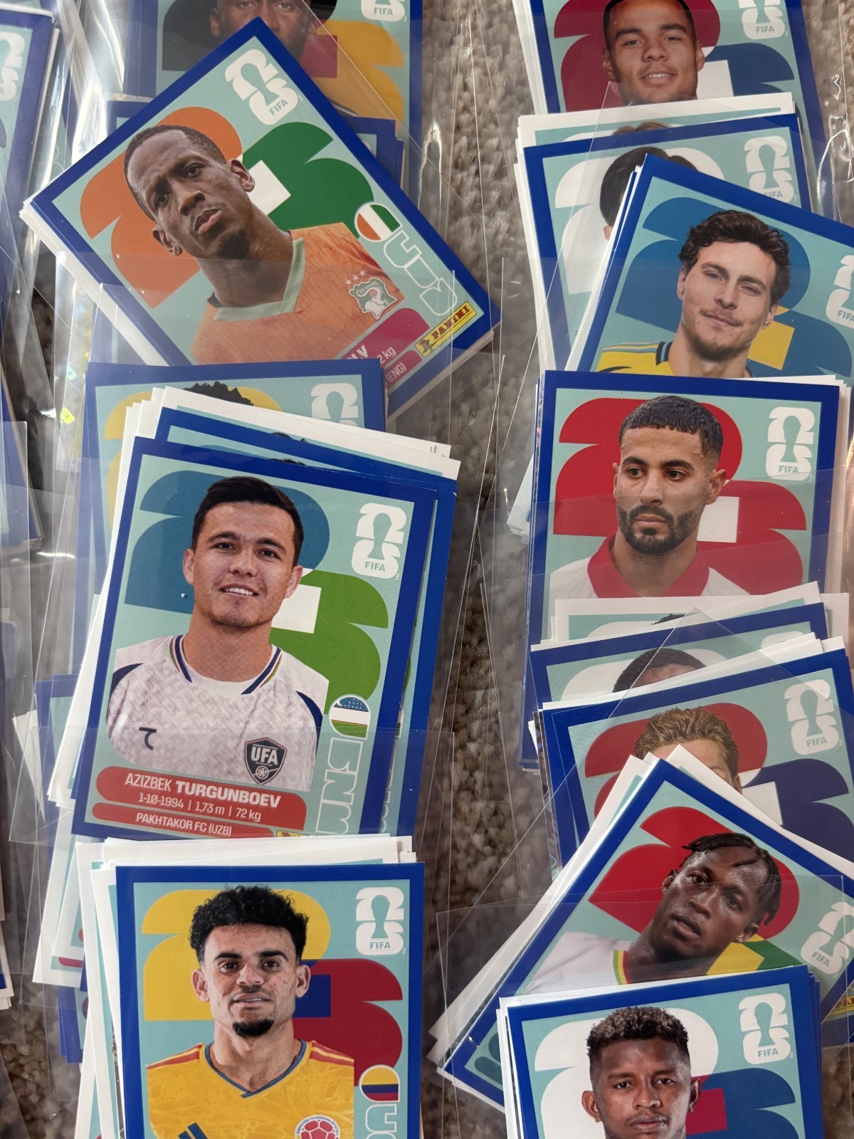 2026 Panini World Cup Stickers Group A-D, Pick Your Sticker / Complete Your Set