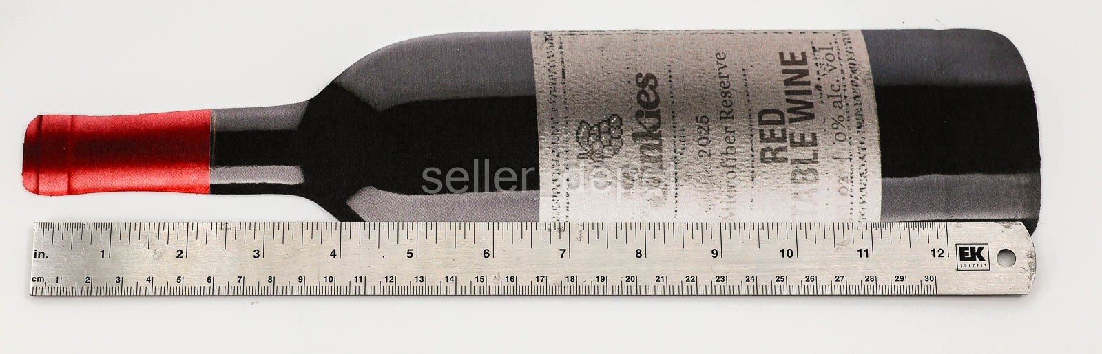 NEW Nerdwax Jinkies Bottle of RED WINE Microfiber Eyeglass Lens Cleaning Cloth