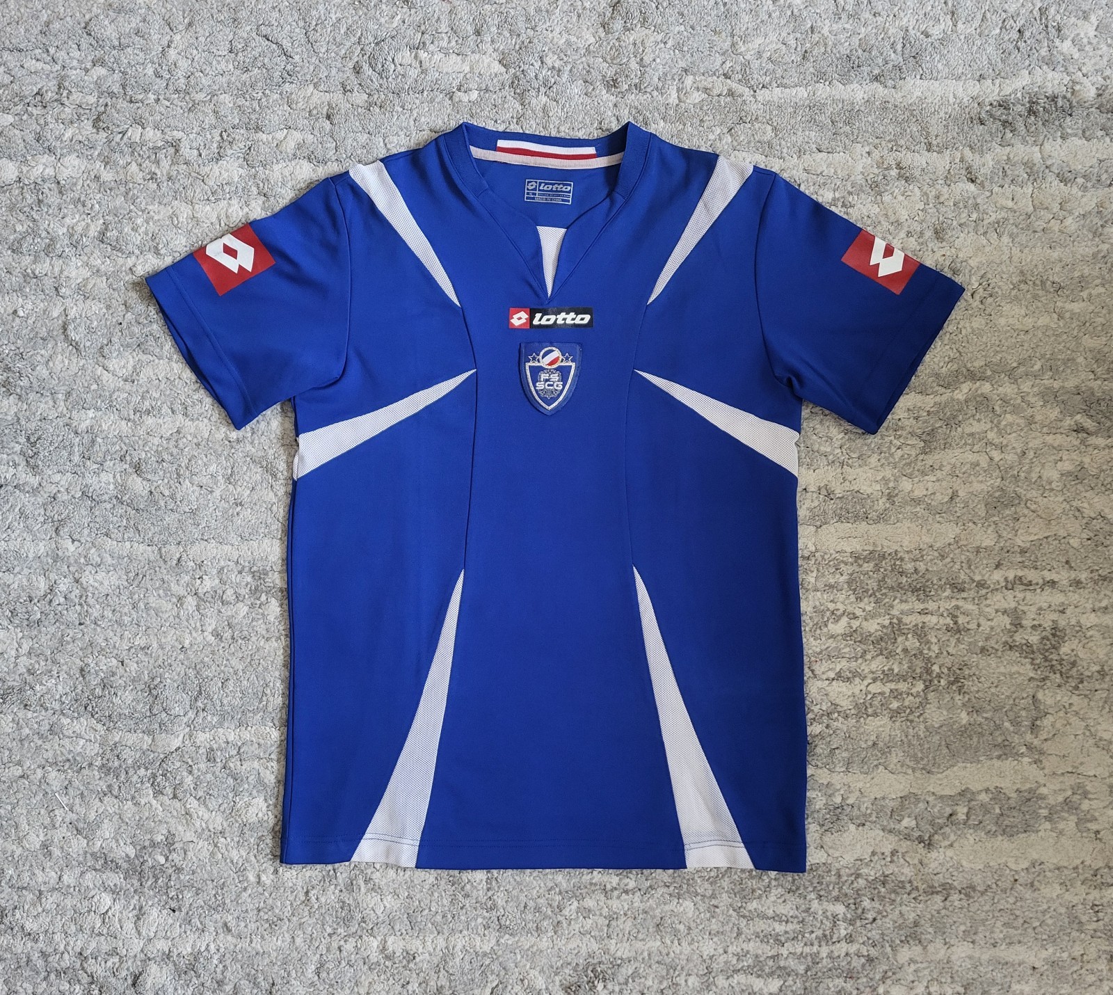 SERBIA & MONTENEGRO JERSEY 2006 WORLD CUP GERMANY LOTTO SIZE XL SHIRT YUGOSLAVIA