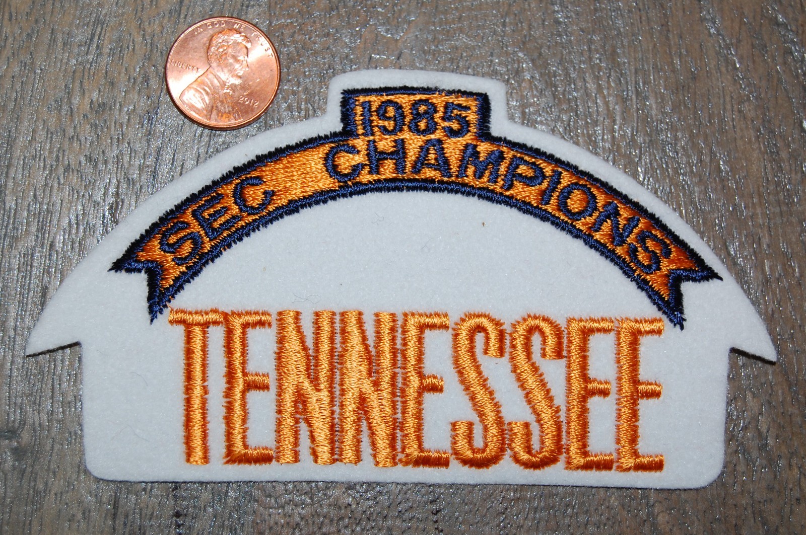Tennessee Volunteers 1985 SEC Champions 4 1/2″ Patch College