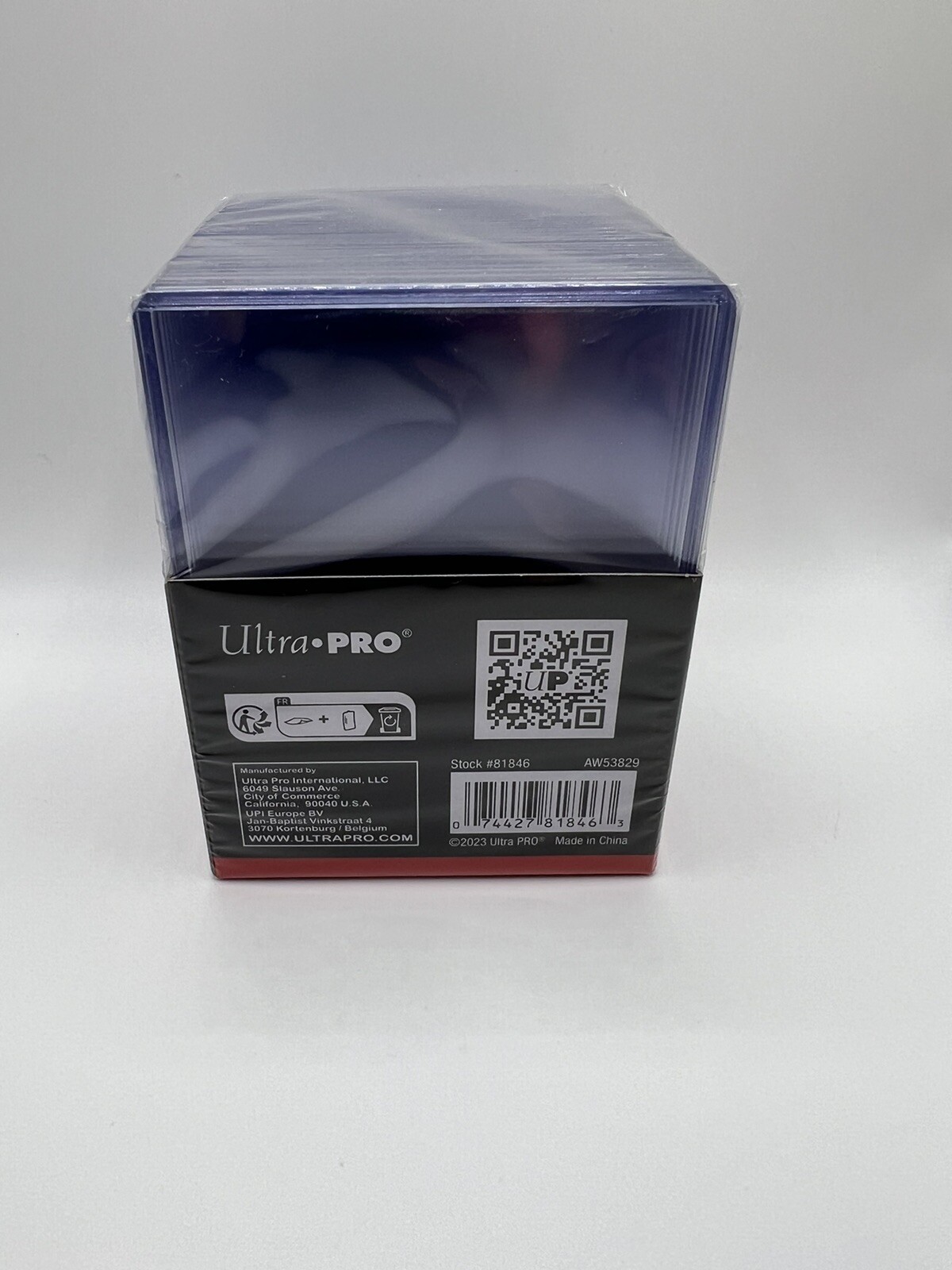Ultra Pro 3X4 Thick Toploaders 1 Pack of 25 for up to 100pt Point Cards