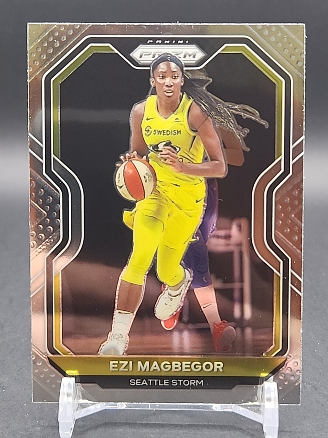Ezi Magbegor – 2021 WNBA Prizm – Base Set #4 – 1st Card Rookie RC – Storm