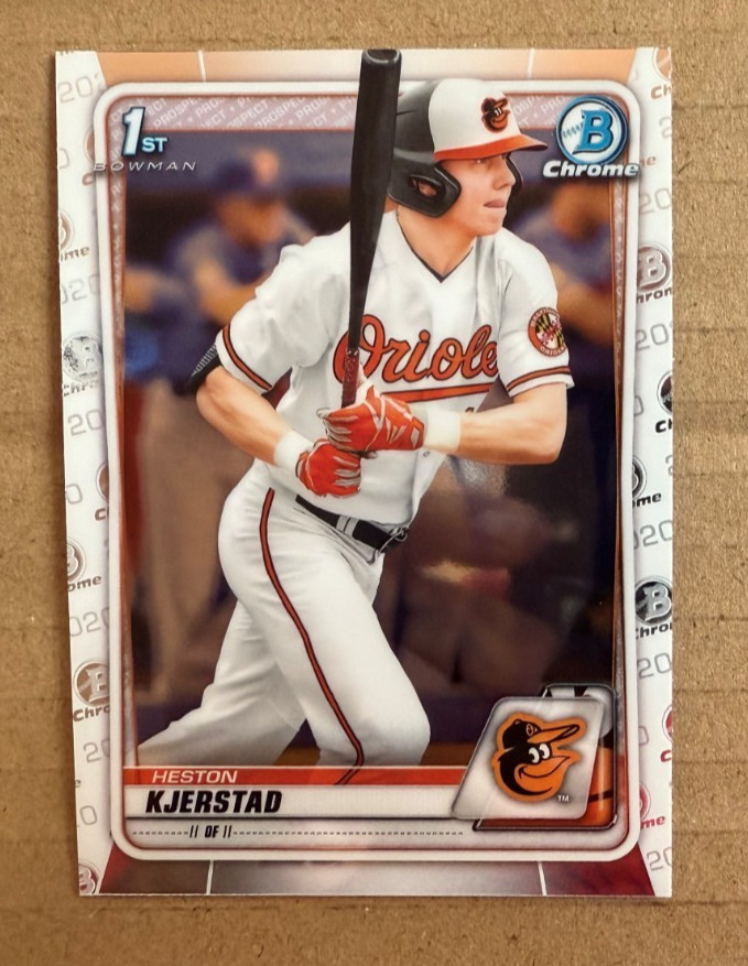 HESTON KJERSTAD – 2020 1st Bowman Draft Chrome #BD-122 FS Qty