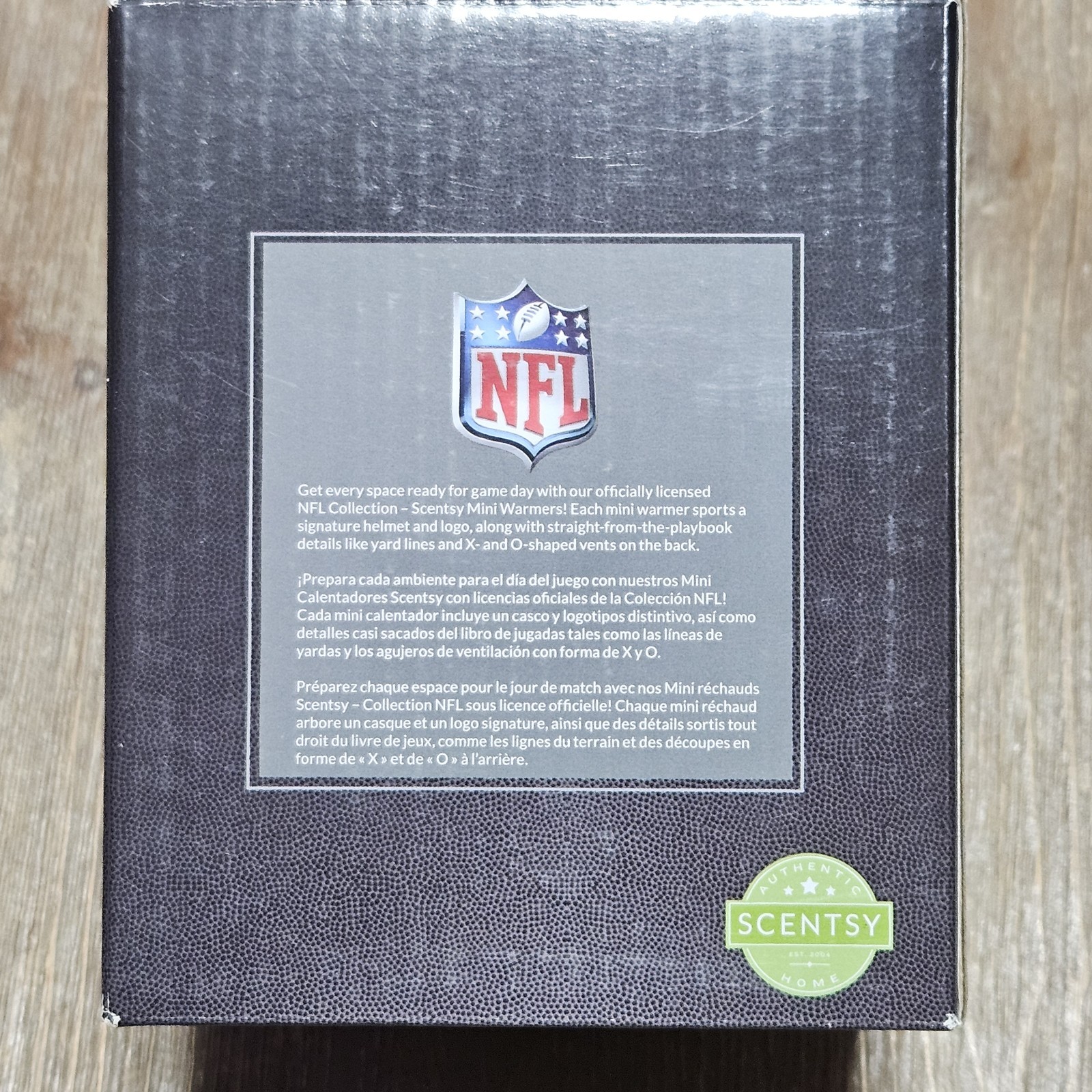 Scentsy NFL Washington Football Team Mini Warmer New in Box Retired