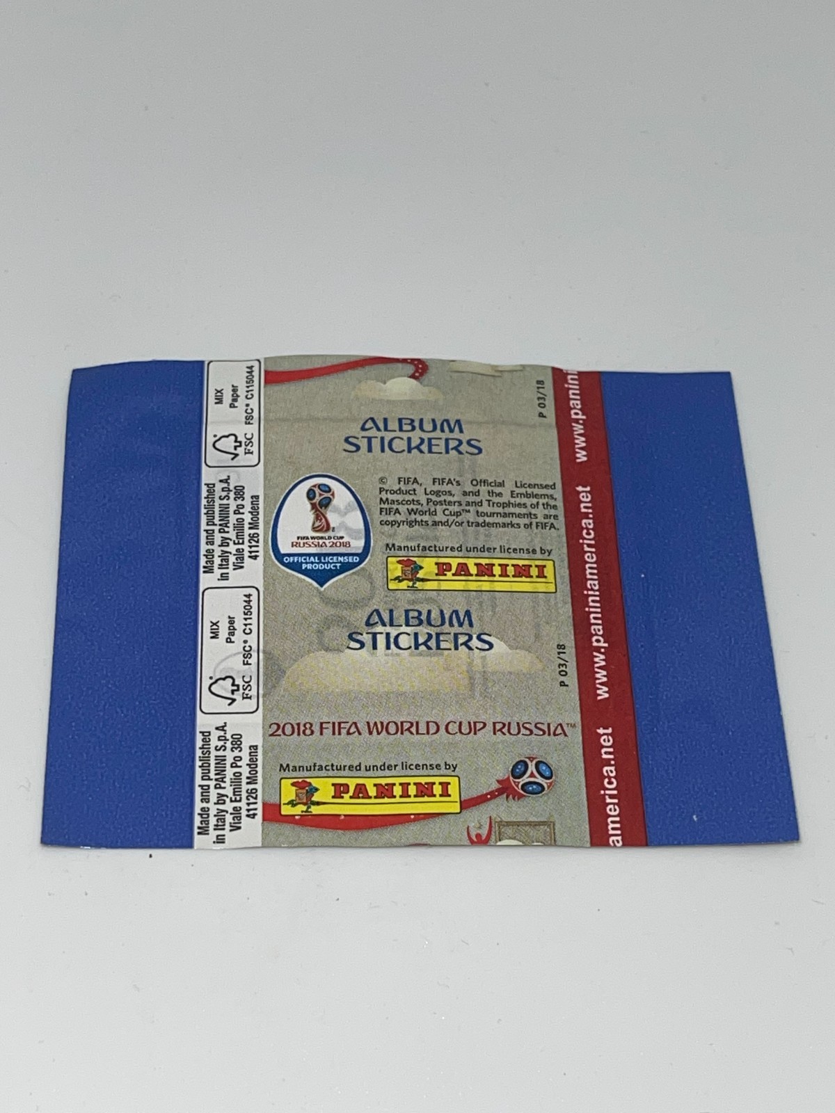 2018 FIFA World Cup Russia 2018 Panini 5 Sticker Packet