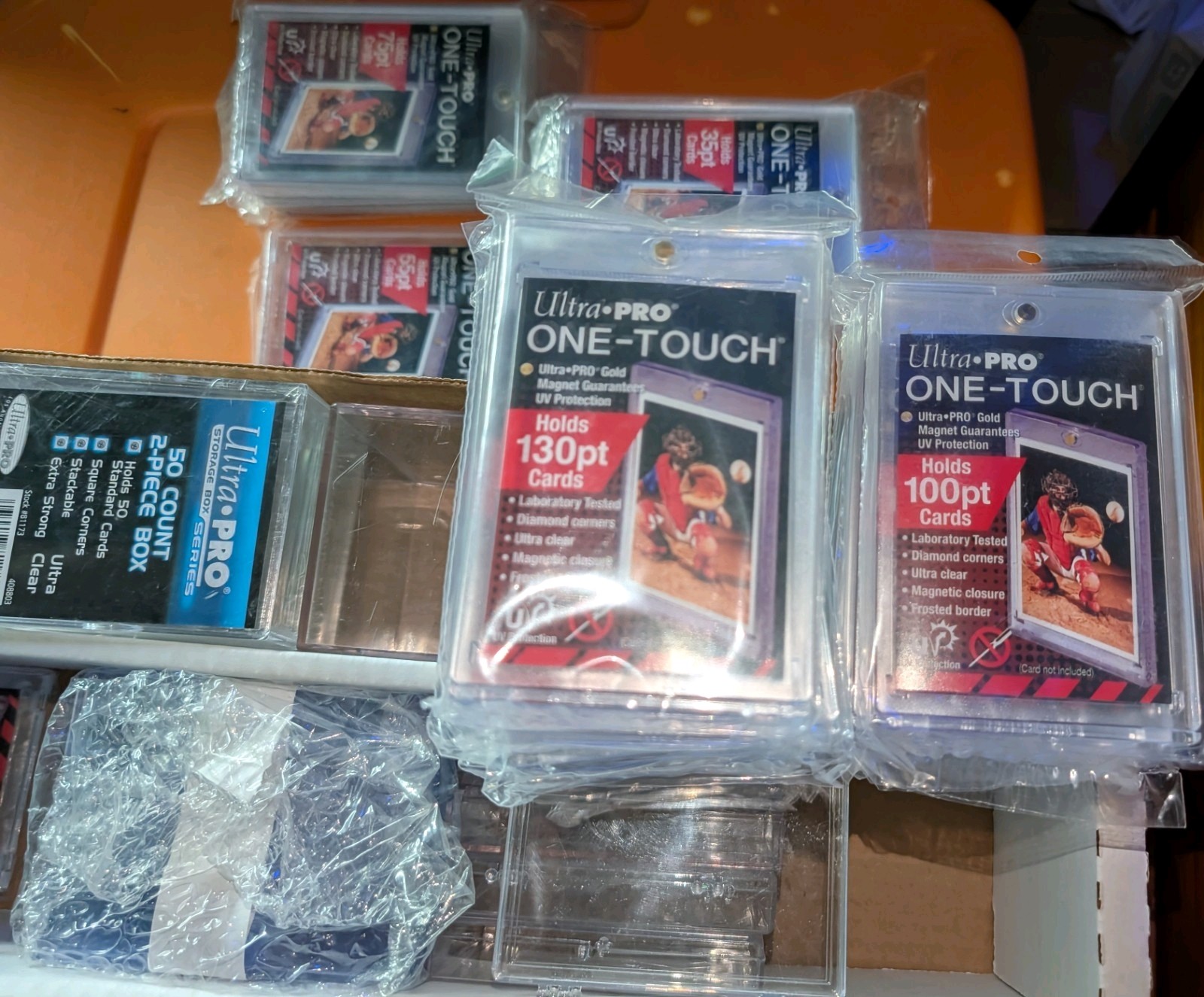 Ultra PRO One-Touch Magnetic 55pt Trading Card Holder 81909-UV