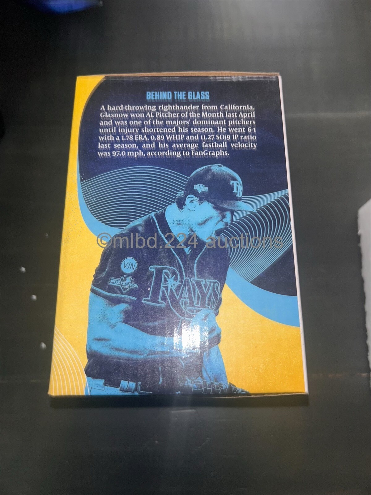 Tampa Bay Rays – Tyler Glasnow SGA Audio BDA 7 inch BOBBLE HEAD la dodgers