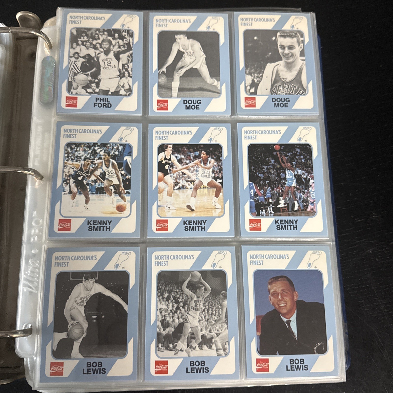 1989 North Carolina’s Finest Collegiate Collection Coca Cola UNC Tar Heels Pick