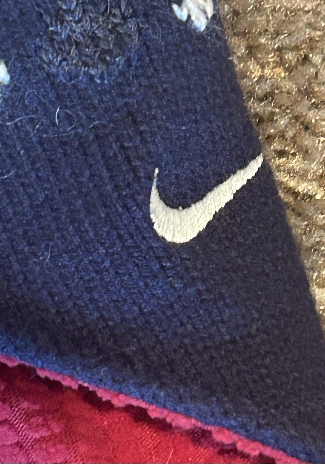 Vintage Nike Team USA 2006 Torino Winter Olympics Merino Wool Earflap Beanie Hat