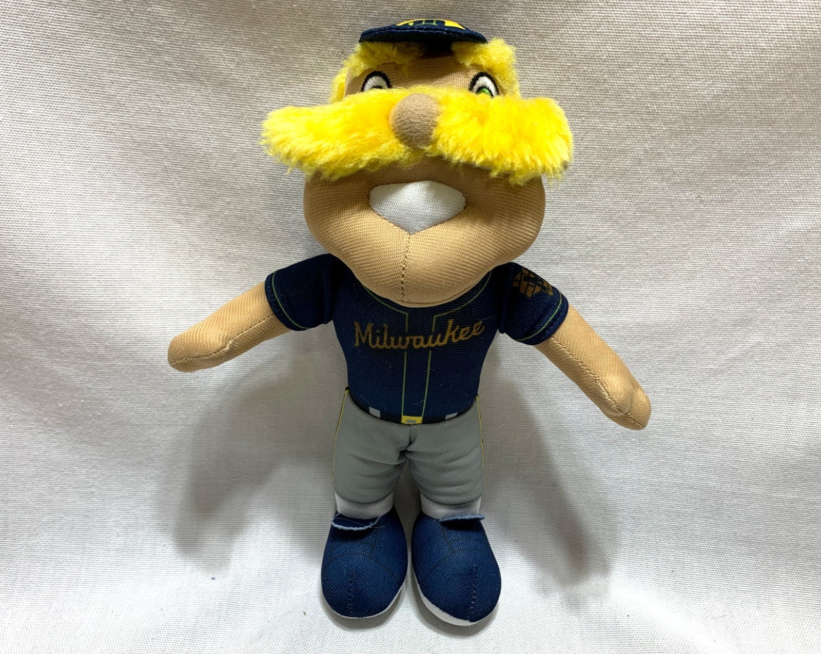 Milwaukee Brewers BERNIE BREWER Mascot 9″ Plush Doll Figure FOCO Genuine MLB
