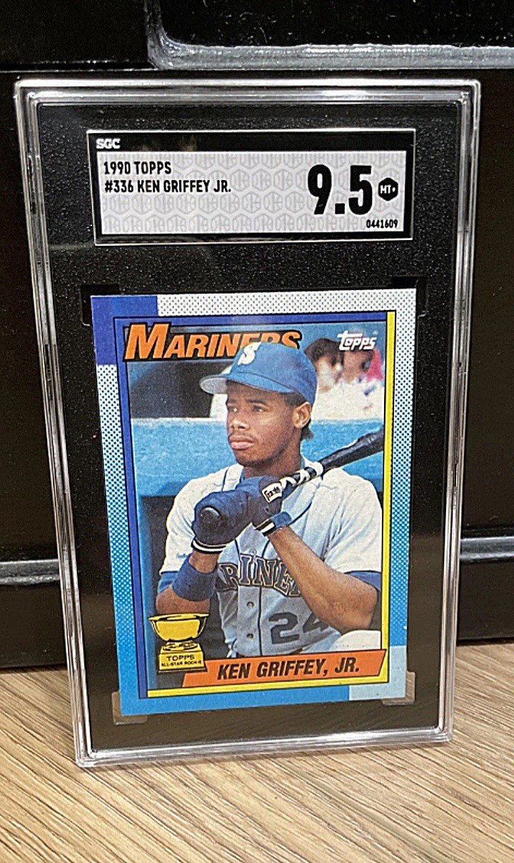 1990 Topps – Ken Griffey Jr #336 SGC 9.5