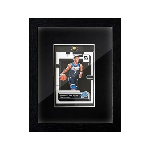 Tempered Glass Sports Card Display Frame – Wall Mount/Tabletop Case for Baseball
