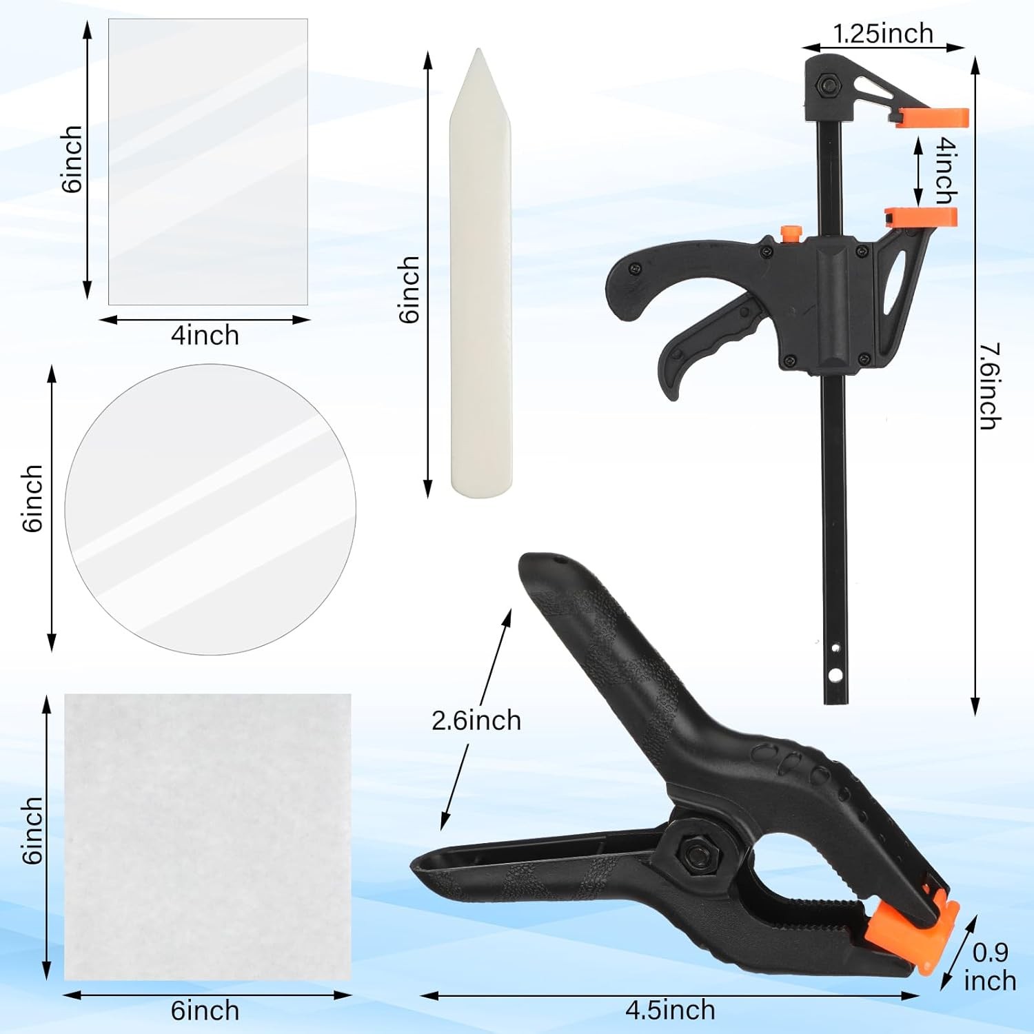 52 Pcs Trade Card Flattening Kit Sports Card Repair Care Cleaning Tools