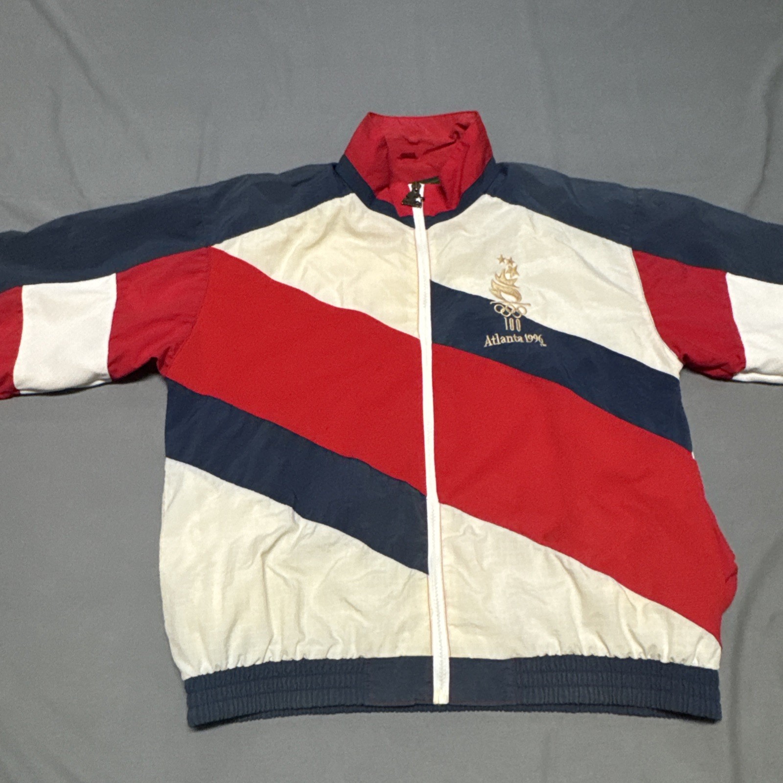 VTG 1996 Starter Team Jacket USA Olympic Game Collection Atlanta Small