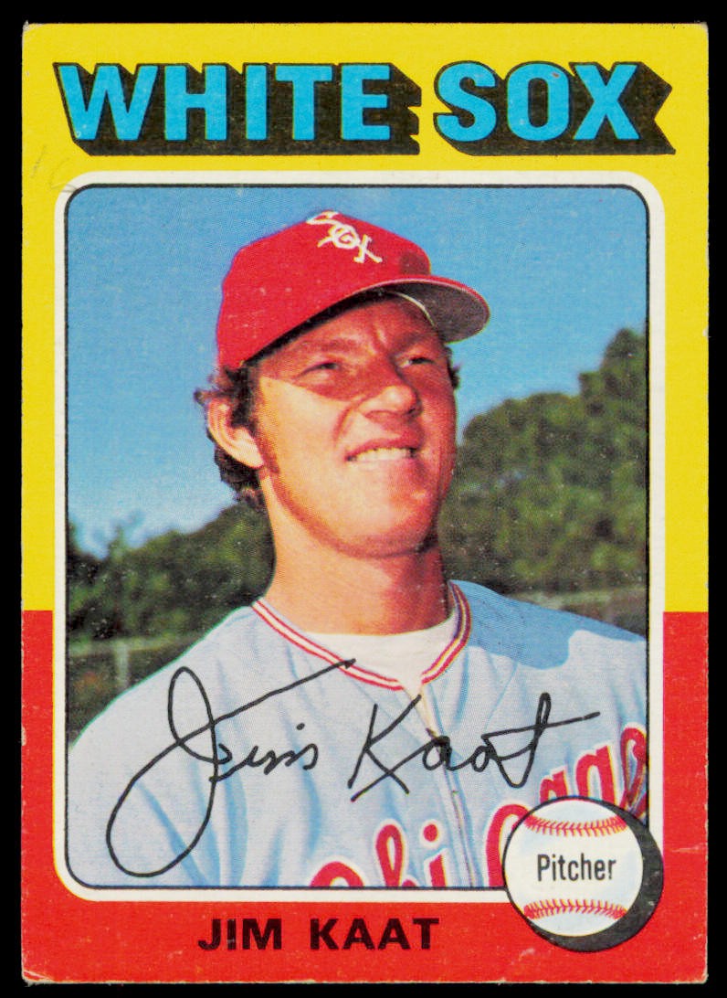 1975 Topps Jim Kaat 243 Chicago White Sox