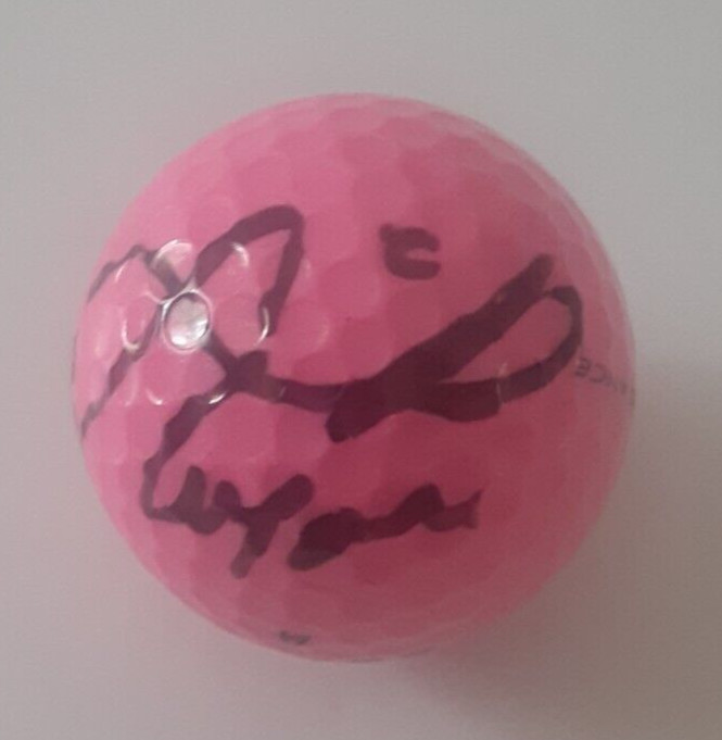 LYDIA KO SIGNED GOLF BALL PINK LPGA OLYMPICS US OPEN EVIAN MASTERS LEGEND 2026