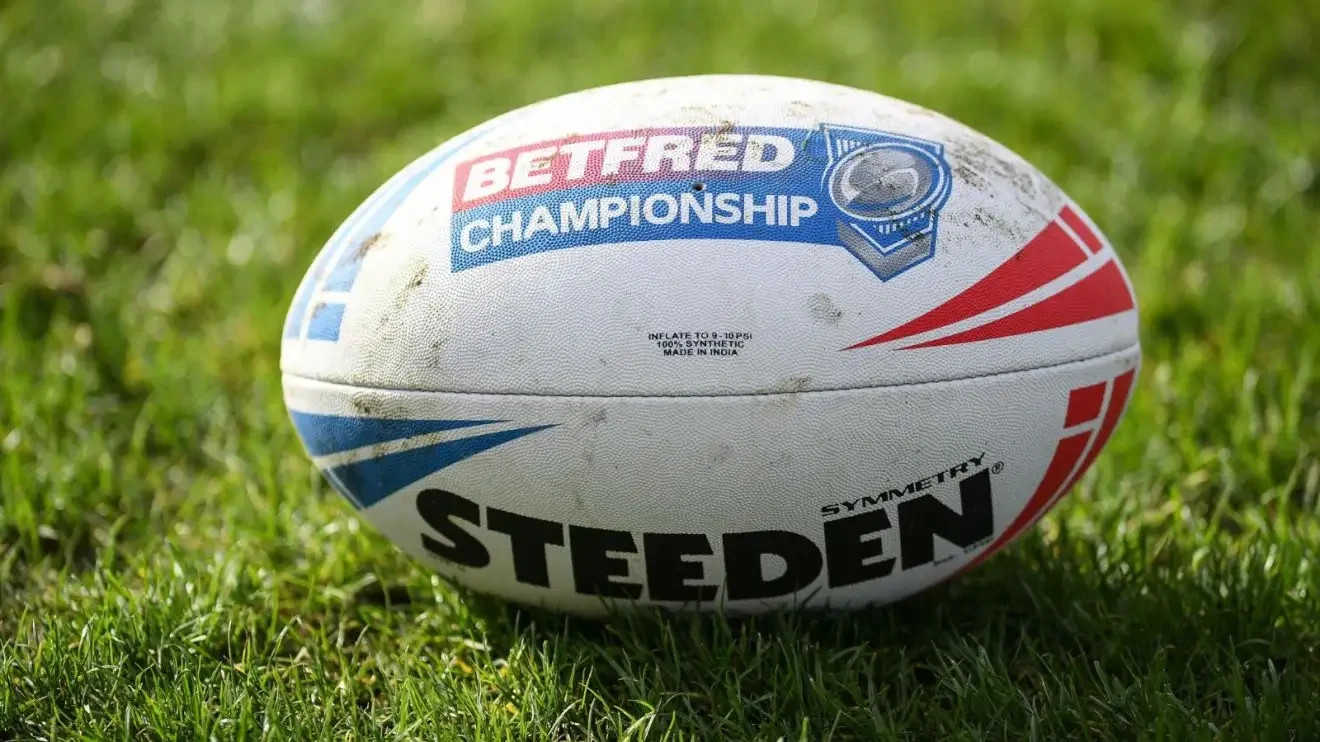 2026 RFL Championship Match Ball Super Rare Widnes London Broncos Rugby League