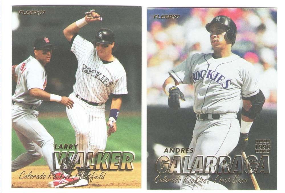 1997 Fleer (1-500) – COLORADO ROCKIES Team Set