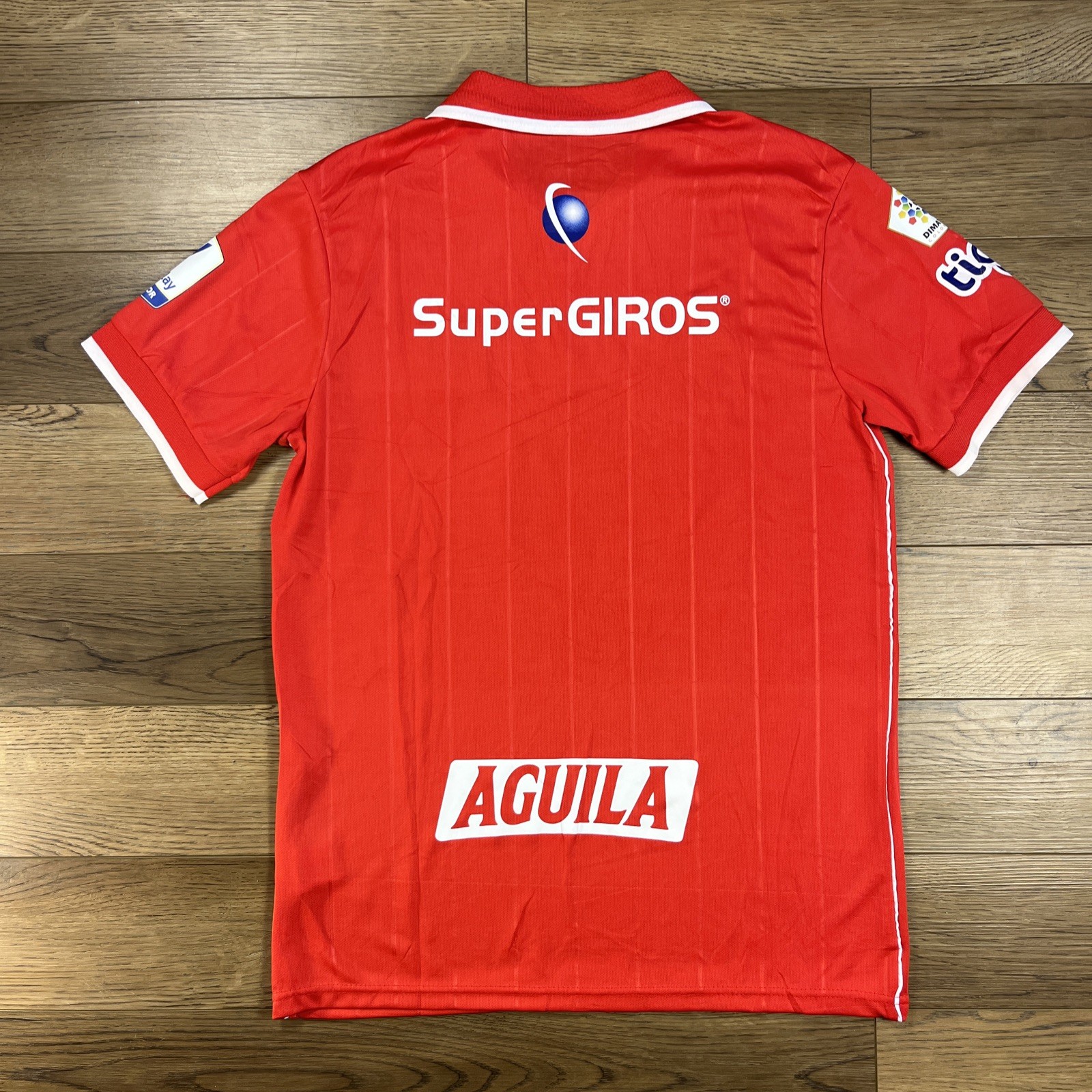 Le Coq Sportif America De Cali Red Soccer Jersey Men’s Size L