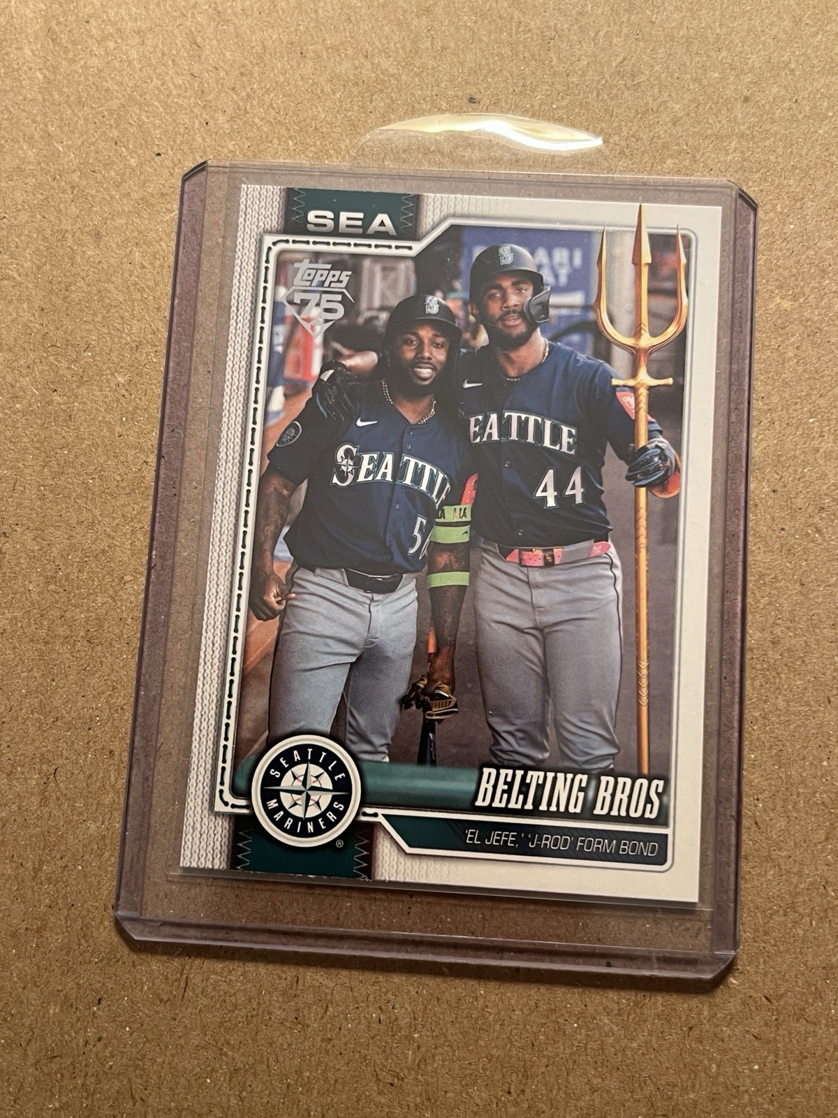 2026 Topps Series 2 [BASE] Seattle Belting Bros Arozarena & Rodriguez #369