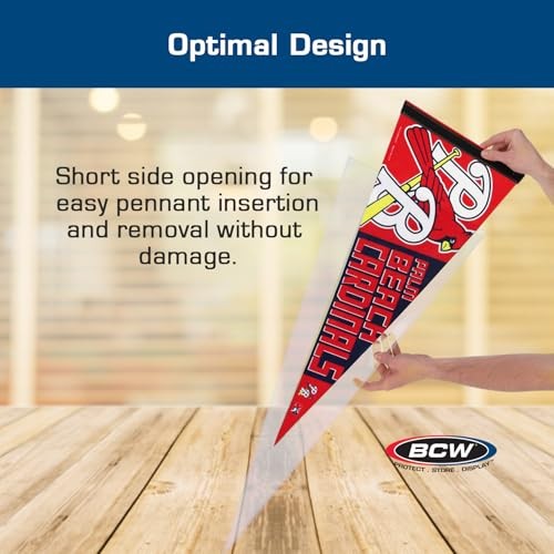 BCW 20 Pennant Top Loaders