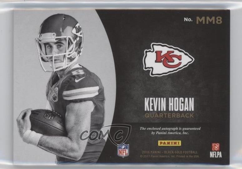 2016 Panini Black Gold Metallic Marks 54/99 Kevin Hogan #MM8 Rookie Auto RC 2r7