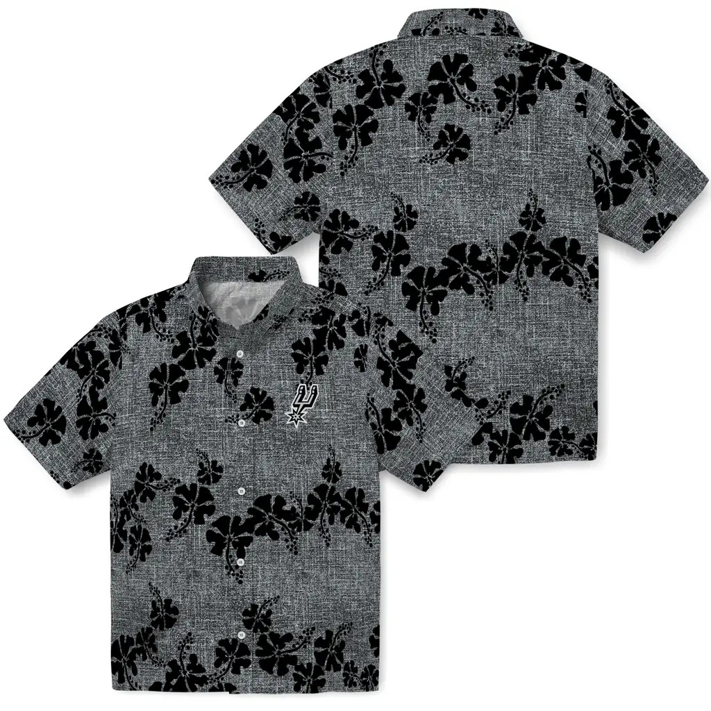 San Antonio Basketball Team Spurss Hawaiian Button Down Shirt Unisex Adult S-5XL