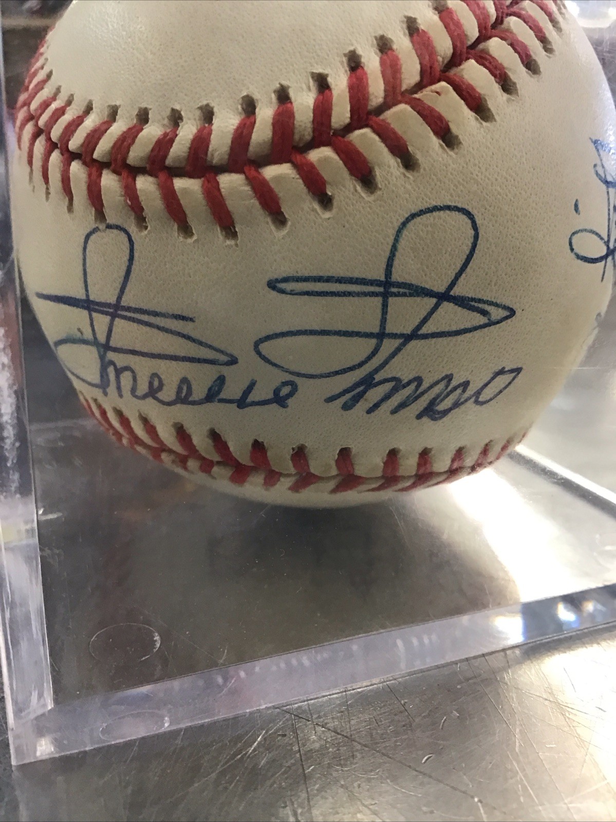 1959 White Sox Nellie Fox Tribute Day 8/16/97 1997 Signed MLB Ball