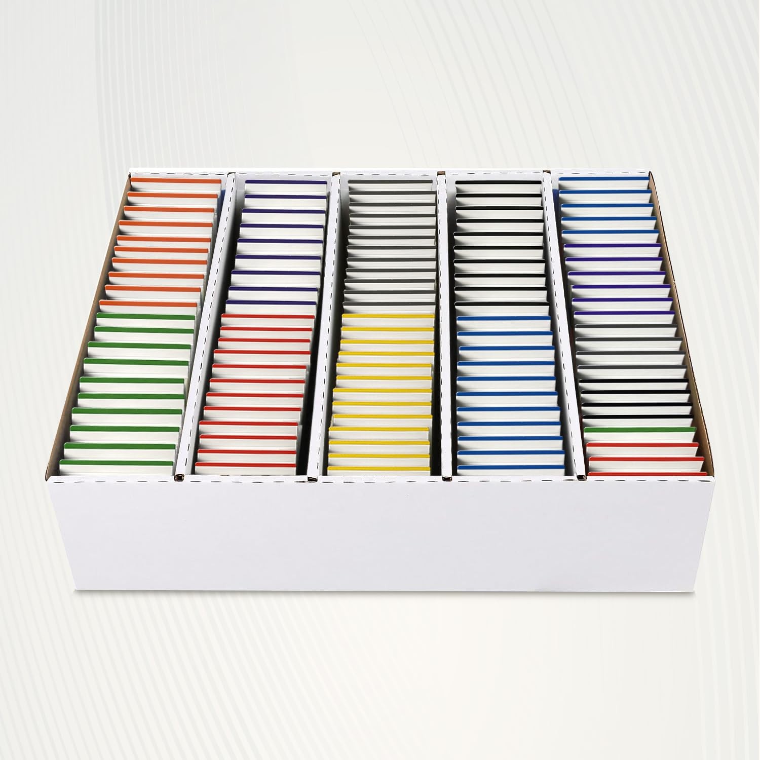 Trading Card Dividers, Multicolor Paper Card Dividers for MTG, TCG, Sports Card