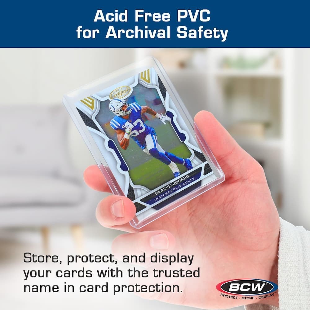 BCW Top Loaders Holders🍯3 X 4 Trading Cards Pro Premium Sleeves Deck Protectors