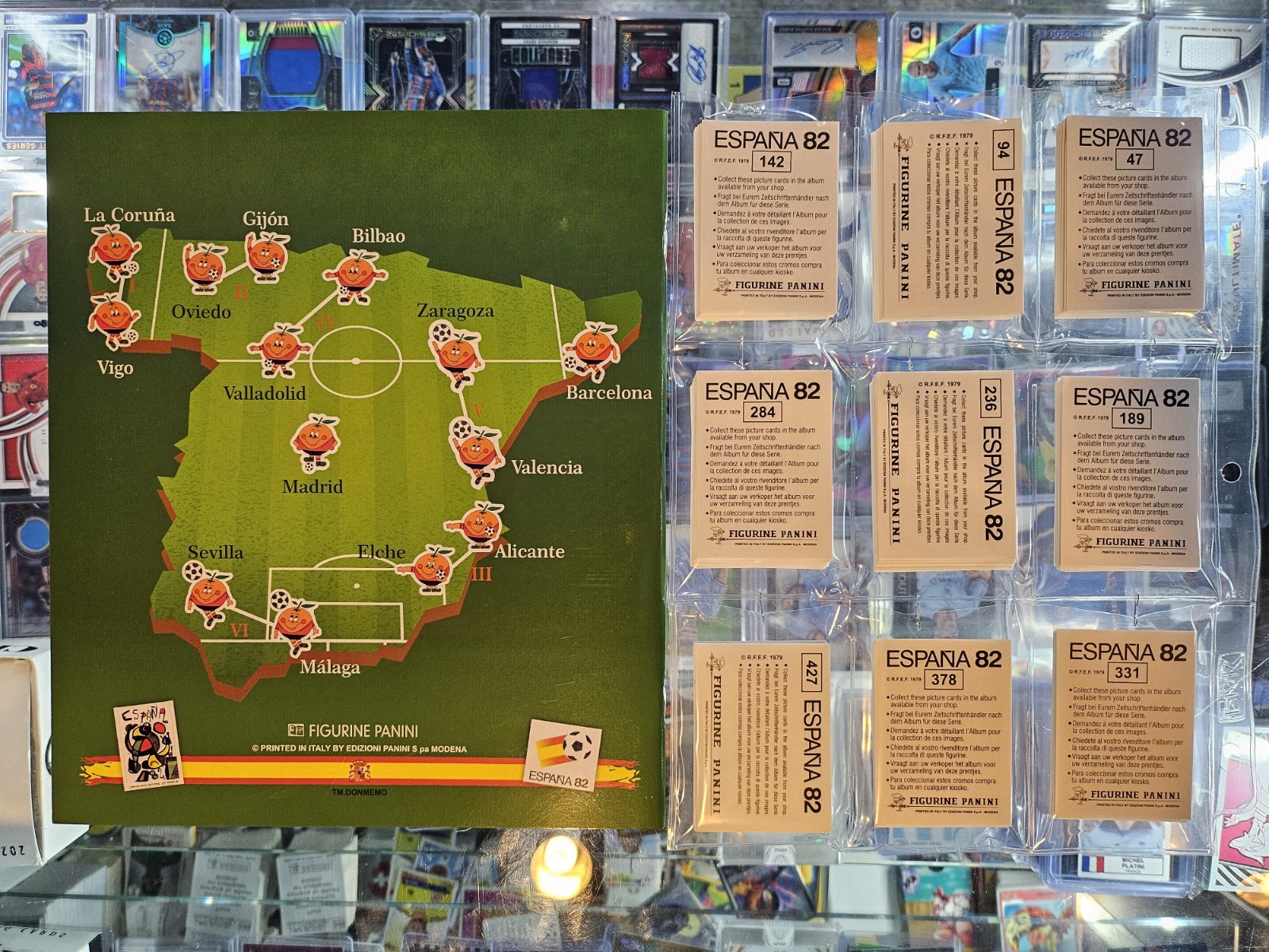 FIFA World Cup España 82 Panini Complete Set Reprint