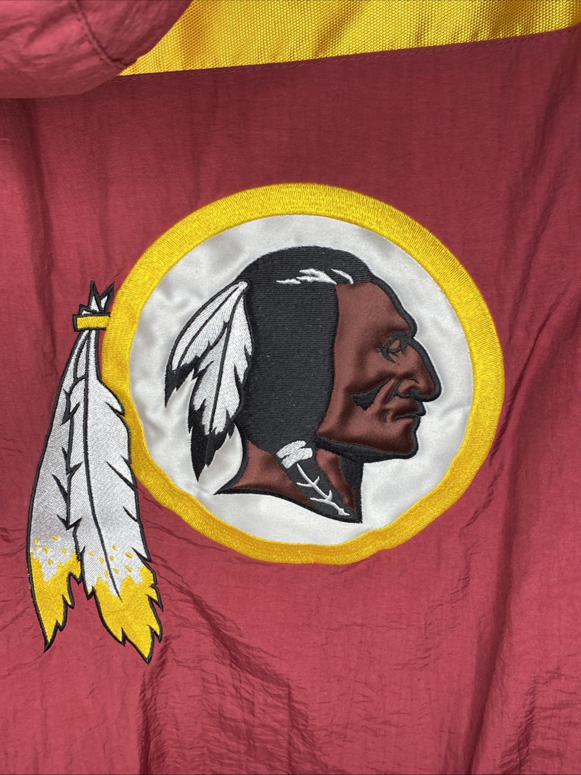 Vintage Starter Pro Line Washington Redskins Bomber Jacket Size XL Good Cond!