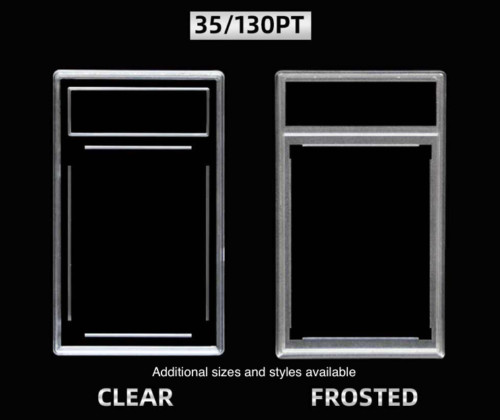 Empty Graded Card Slab for Trading Sports Cards – Clear Border – Compare To PSA